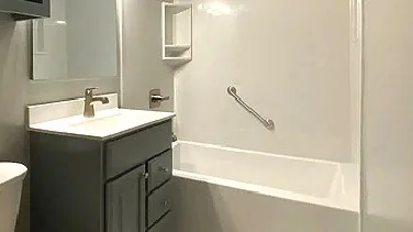 Tub conversion by Reeves Remodeling